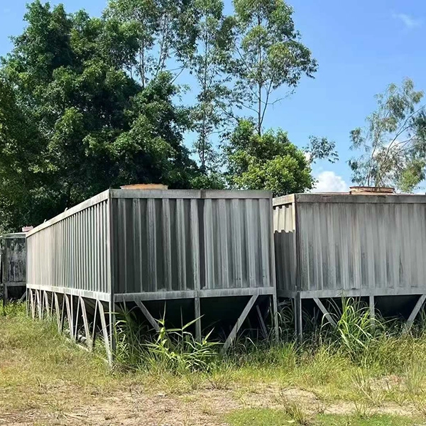 100-ton horizontal cement tank