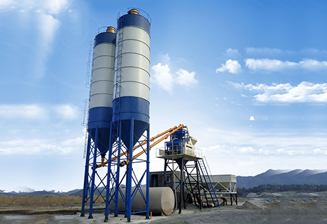 Concrete mixing plant