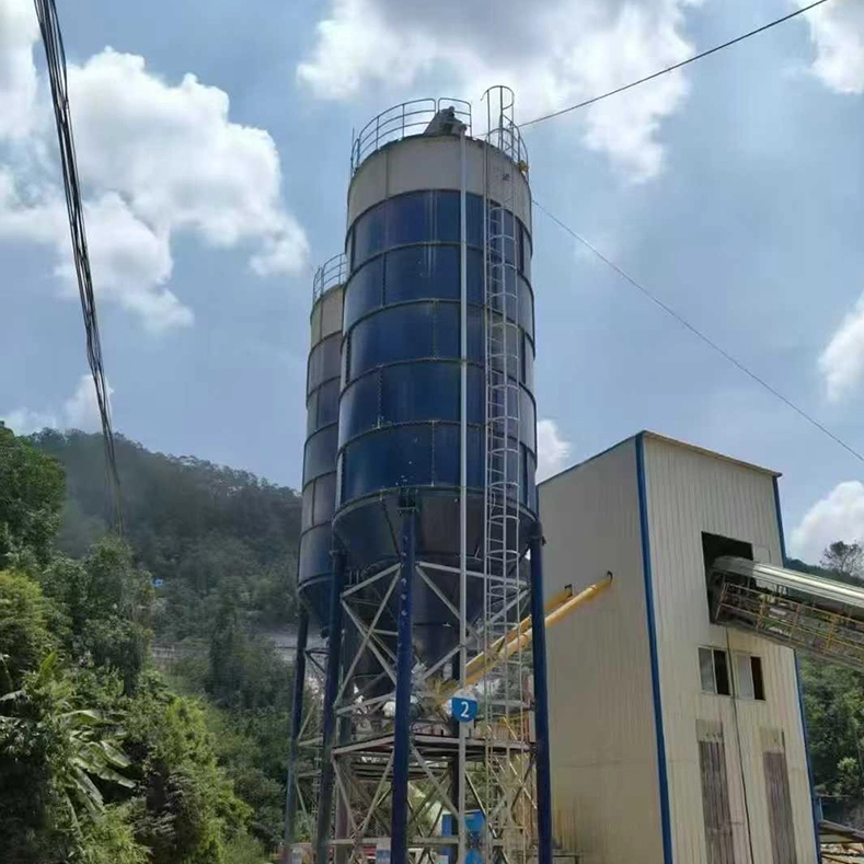 What is a cement concrete mixing plant?